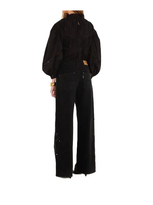 Jeans richilieu black denim neri Farm Rio FARM Rio | 344820L0034 DENIM